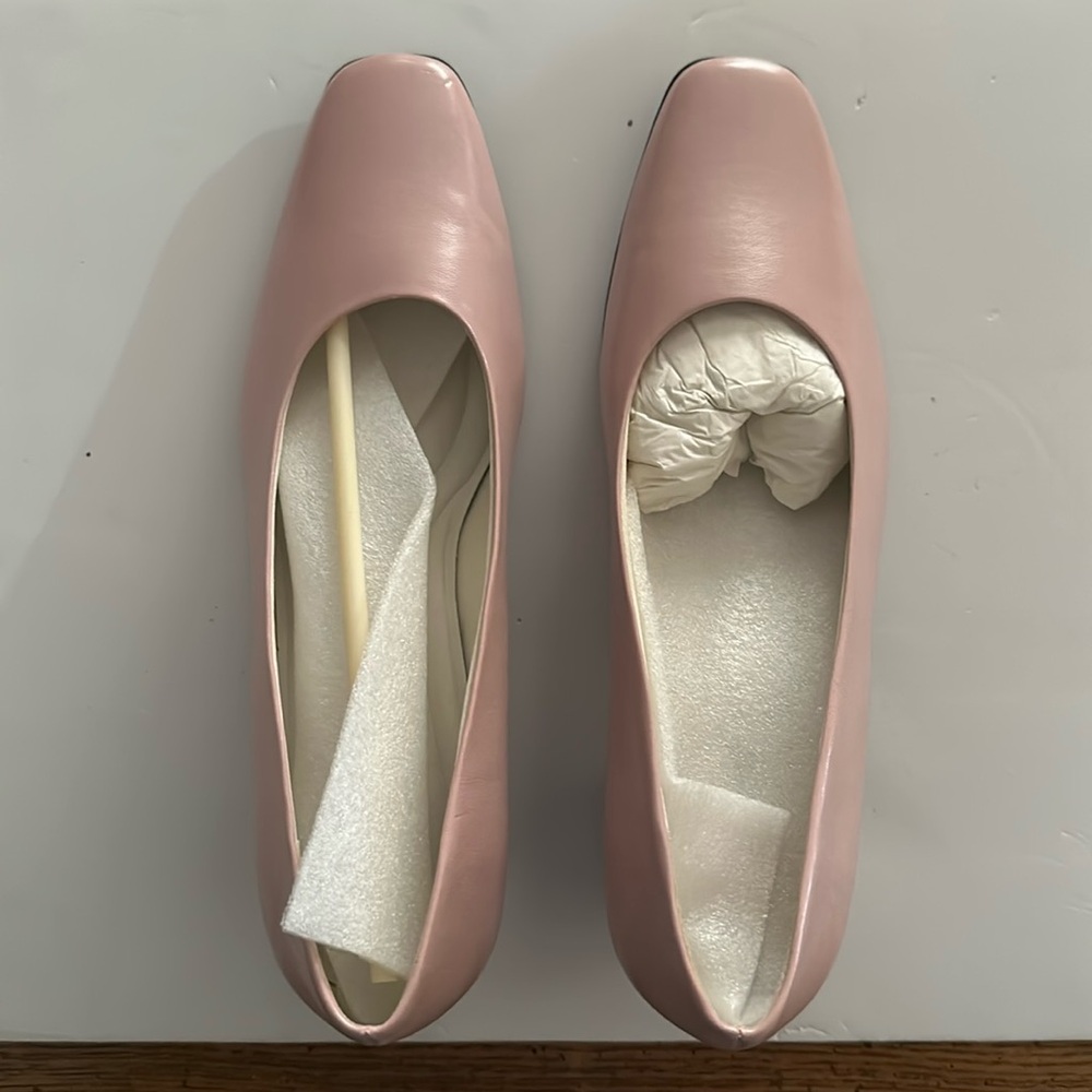 Women’s I Love Comfort Pink Chunky Heel Sz 9 1/2M NEW
